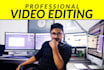 edit your video professionally