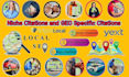 do top niche industry and and GEO specific citations