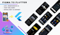 convert figma to flutter, develop flutter mobile app