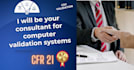 be your consultant in computer validation system