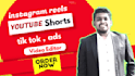 edit viral tiktok, reels, youtube shorts with engaging effects