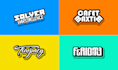 design creative and professional text logo