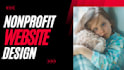 design nonprofit website  charity website