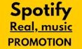 promote your spotify music with real and human audiences