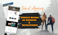build a premium travel agency website