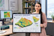 do professional cartography and gis mapping for reports research