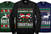create ugly christmas sweater and tshirt design
