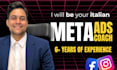 be your italian facebook ads coach and consultant