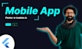 develop ios and android mobile app using flutter