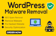 remove wordpress malware removal, clean viruses, fix hacked wp website security