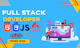 be your full stack PHP web developer to develop websites