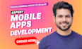 build mobile app development ios app android app creation flutter app developer