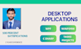 develop desktop applications using wpf, winforms and c sharp tasks and projects