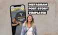 create editable instagram templates for a creative feed