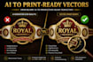 turn your ai concept into a high resolution production cigar band