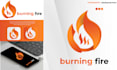 do modern mobile app icon and gradient logo design