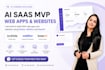 build ai saas mvp web apps and websites using bubble, webflow and base44