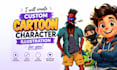 create custom cartoon character illustration for you
