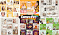 create or optimized social media content using canva pro