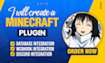 create a minecraft plugin