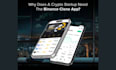 develop crypto exchange mobile apps, binance clone app