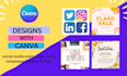 create canva templates, social media posts and ads using canva