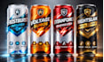 do energy drink label, beer, juice, soda, can label design