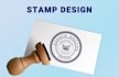 design a digital rubber stamp or seal logo stamp