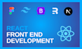 do react front end and react component development with tailwind css