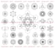 create simple sacred geometry mystical spiritual logo design