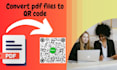 convert your files into a qr code