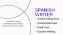 write an article in spanish