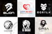 design an eagle, lion, falcon, animal logo and bird illustration high qua