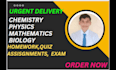 help you math physics, chemistry, and biology assignments