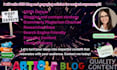 do creative content wizard, expert article writer, blog wordsmith