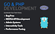 create top web apps with PHP, golang within budget