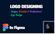 create modern and professional logo for you in figma