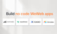 build web applications with weweb, supabase, xano, airtable