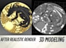 do 3d cad jewelry design, modeling and retouch