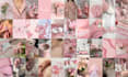 create aesthetic wall image collage