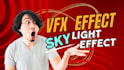 modify your video in glow effect and motion graphics