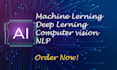 do machine learning, deep learning, nlp, cv and data science projects
