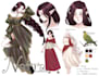 draw character or reference sheet for your oc