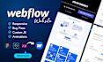 develop modern webflow website fix bugs figma to webflow