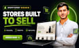 do shopify website development, shopify store design and redesign