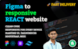convert figma to responsive react website