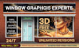 creative shopfront or storefront design window graphics etc