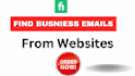 find emails from websites