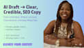 transform your ai draft into clear, SEO ready copy