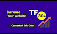 increase majestic trust flow tf cf 30 plus by seo backlinks